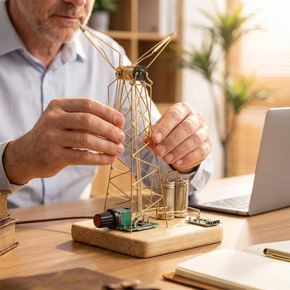 DIY Retro Windmill Night Light Kit