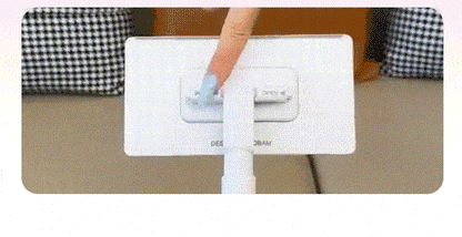 Disposable Dust Mop with 4 Reusable Cloths