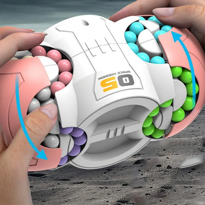 Eight-sided Magic Bean Cube Fidget Spinner Toy