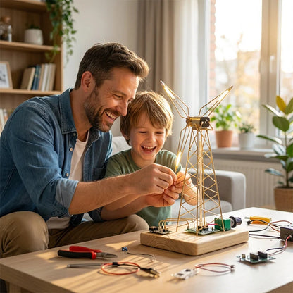 DIY Retro Windmill Night Light Kit