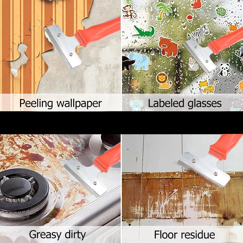 Durable and Portable Floor and Wall Scraper