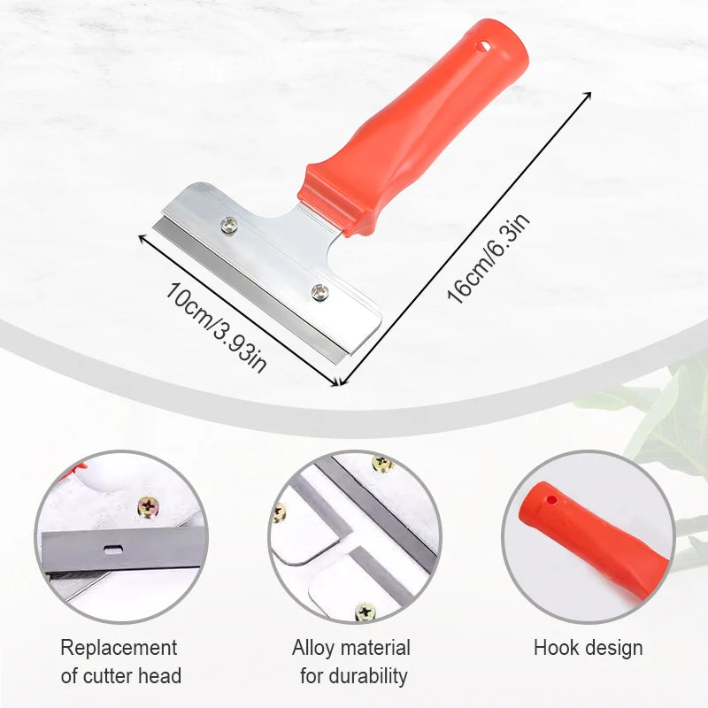 Durable and Portable Floor and Wall Scraper